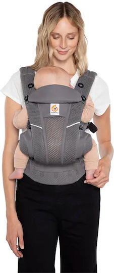 Ergobaby Klassischer Tragesack Omni Breeze Graphite Grey mit Maximalgewicht 20kg BCZ360PGRAPH