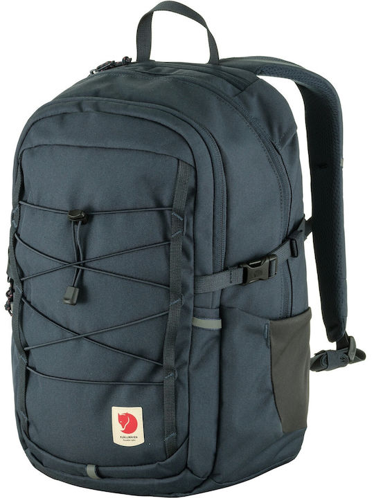 Fjallraven Skule 20 School Bag Backpack Junior High-High School Blue with Water Bottle Holder 20Liters
