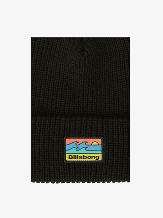 Billabong Beanie Unisex Σκούφος Πλεκτός σε Μαύρο χρώμα