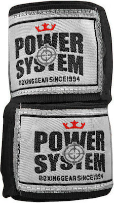 Power System PS-3404 Martial Arts Hand Wrap 4m Black