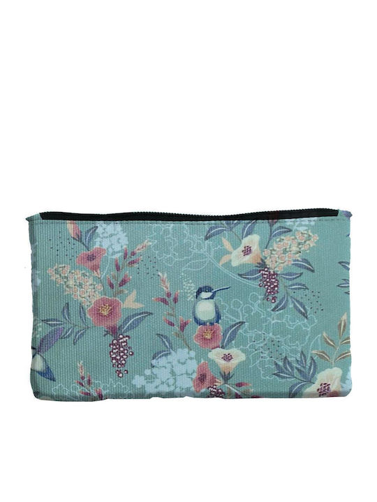 Necessaire in Hellblau Farbe 15cm
