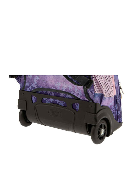 Polo Rollende Schulranzen Trolley Grundschule mit Flaschenhalter Butterflies 30lt 35 x 21 x 42cm