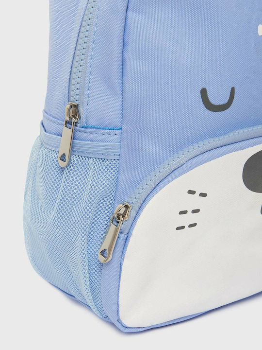 Mayoral School Bag Backpack Kindergarten Blue with Water Bottle Holder