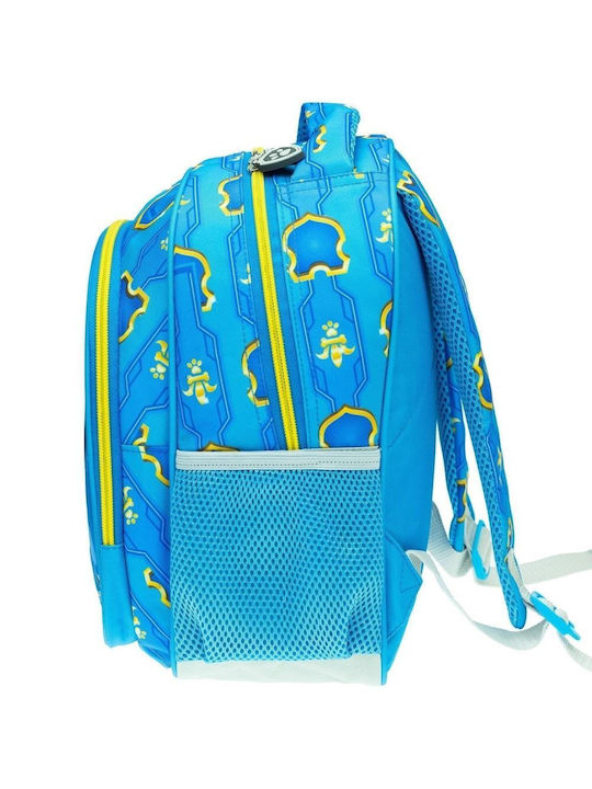 Gim Chase Rescue Knights 2 Schulranzen Rucksack Kindergarten Blau mit Flaschenhalter 12Liter
