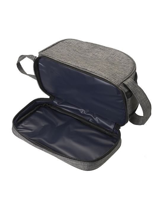Necessaire in Gray Farbe 24cm