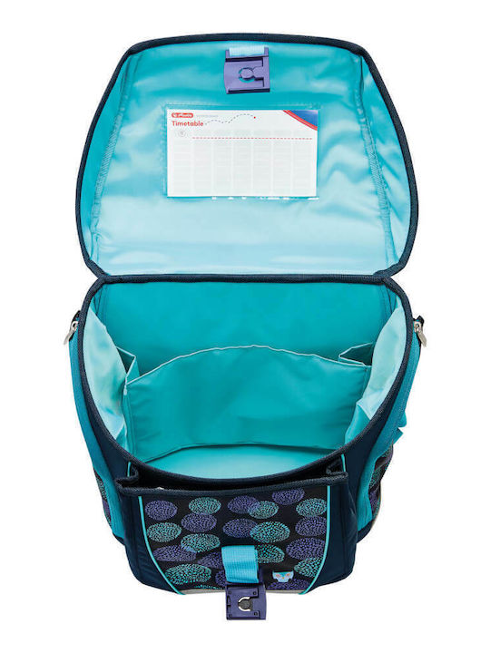 Herlitz FiloLight Plus Flower Owl 4 in 1 School Backpack for Elementary Turquoise with Water Bottle Holder 16 Litres 2026