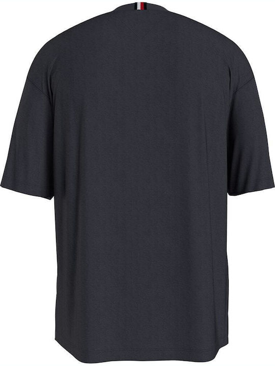 Tommy Hilfiger Herren T-Shirt Kurzarm Blau