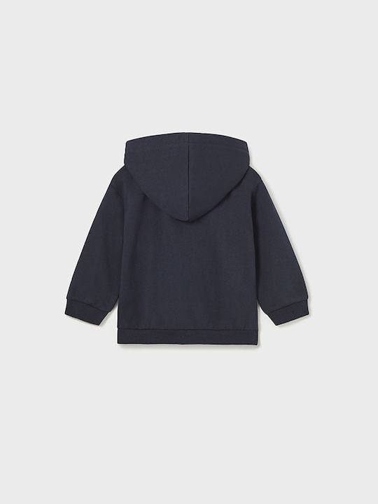 Mayoral Sweatshirt with Zipper Navy Blue