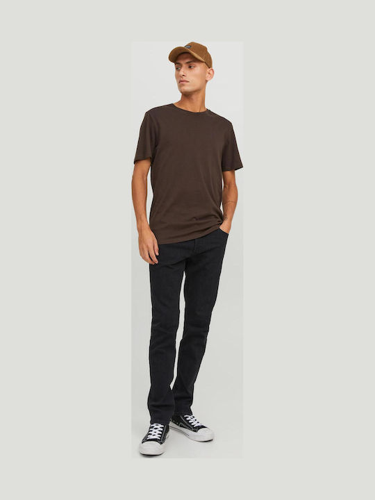 Jack & Jones Glenn Ανδρικό Παντελόνι Τζιν Ελαστικό Black