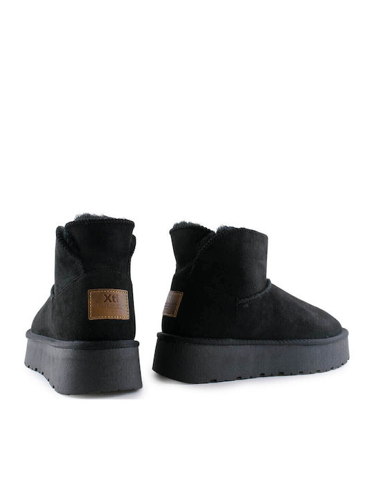 Suede Women's Chelsea Boots Black