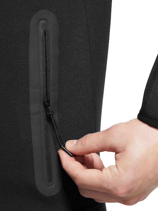 Tech Fleece Windrunner Hoodie Jacket Black