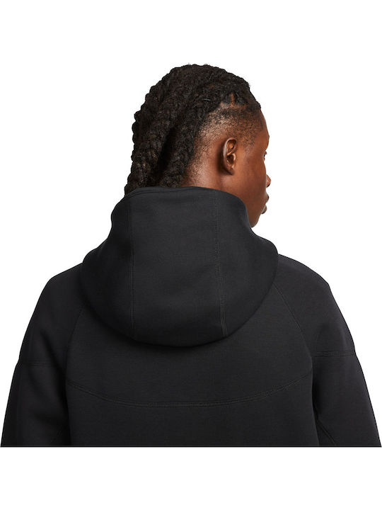Tech Fleece Windrunner Hoodie Jacket Black