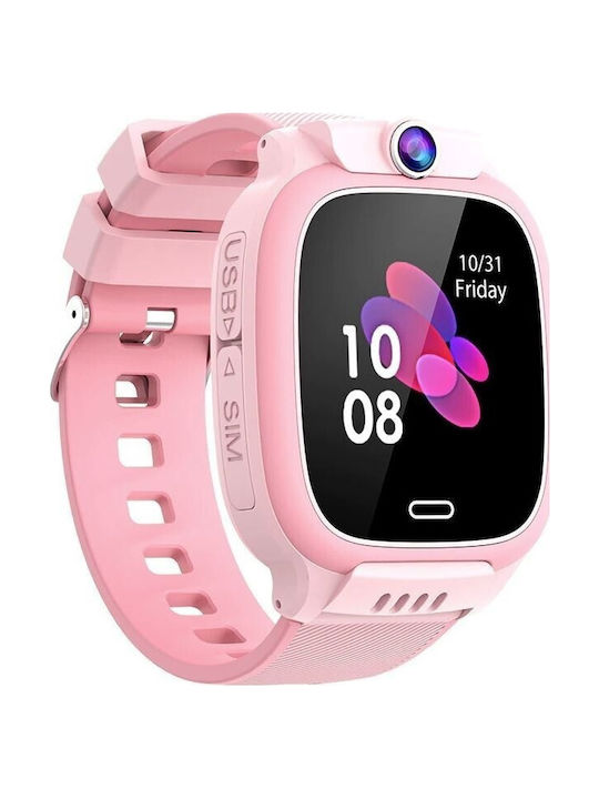 Παιδικό Smartwatch 2G με Κάμερα Ροζ