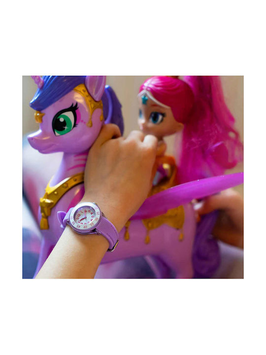 Ice Kids Analog Watch with Rubber/Plastic Strap Lilac