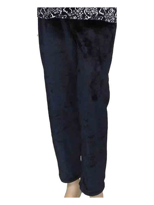 Koyote Winter Women's Pyjama Set Fleece Black