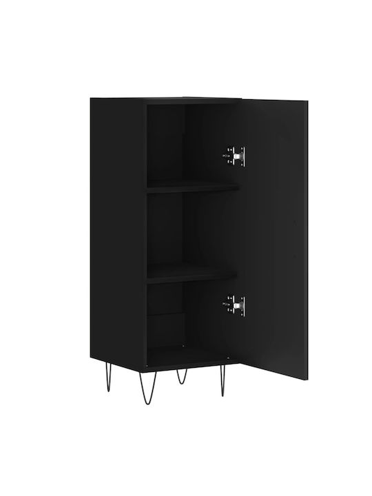 Cabinet Storage Made of Metal & Wood L34.5xW34xH90cm