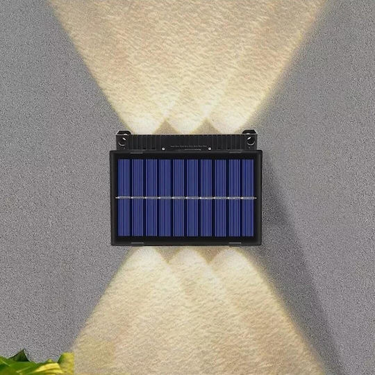 Andowl Wall Mounted Solar Light 1.7W with Warm White Light 3000K IP65