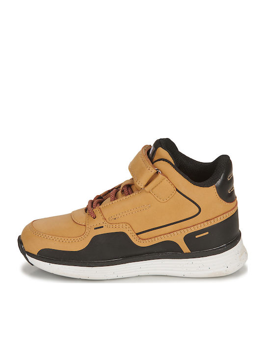 Kinder Sneakers Hoch Anatomisch Braun