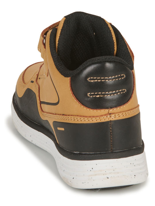 Kinder Sneakers Hoch Anatomisch Braun