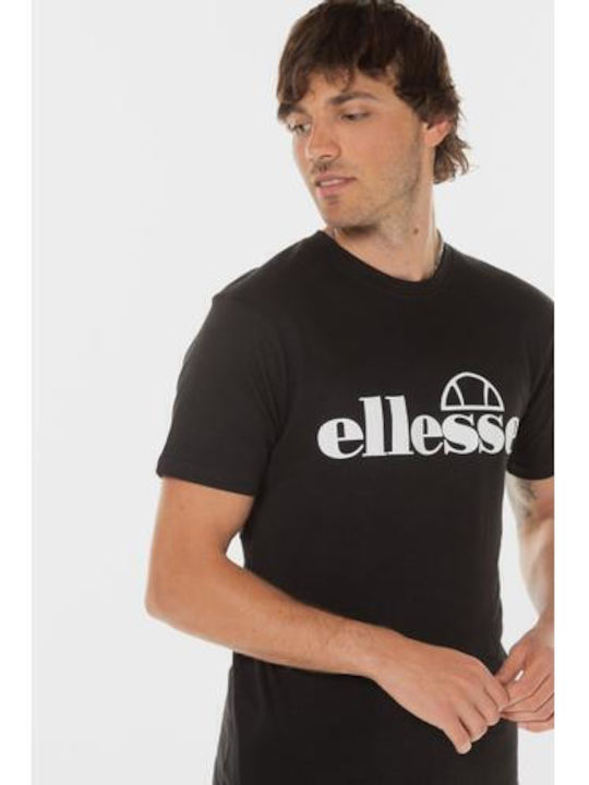 Ellesse Herren T-Shirt Kurzarm Schwarz