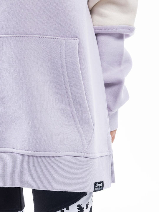 Fleece Kids Sweatshirt with Hood Lilac