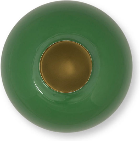 PiP Studio Βάζο Μεταλλικό Πράσινο Y23cm