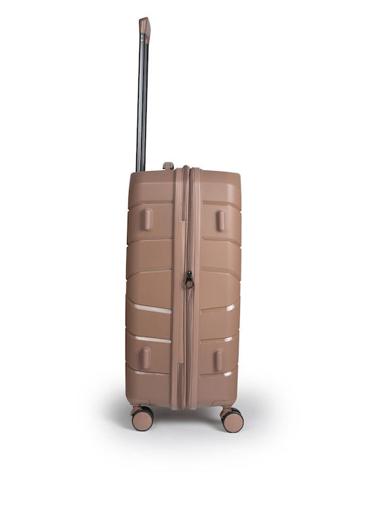 Cardinal Elusive Mittlerer Hartschalenkoffer Rose Gold mit 4 Rädern Höhe 58cm