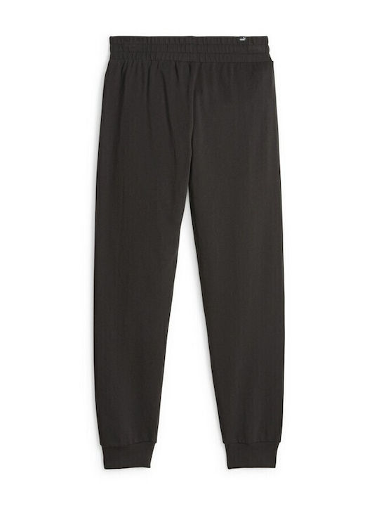 Essentials Παντελόνι Φόρμας με Λάστιχο Black