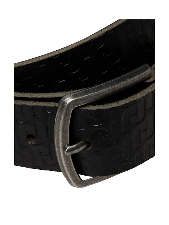 Jack & Jones Men's Leather Belt Black