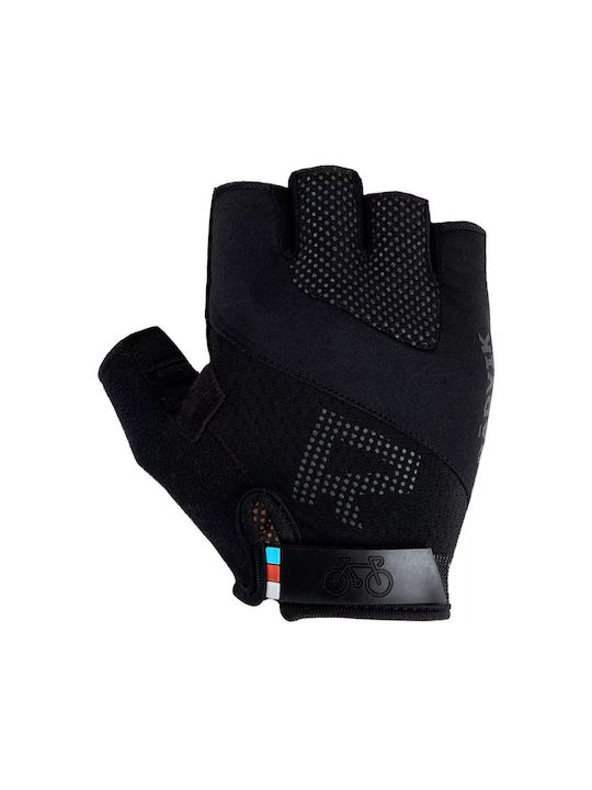 Radvik Unisex Adults Fingerless Cycling Gloves Black