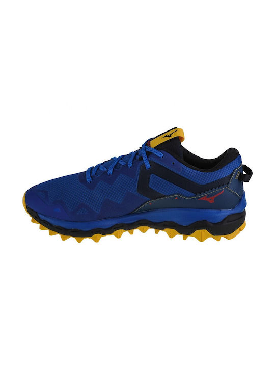 Wave Mujin 9 Sport Shoes Running Blue