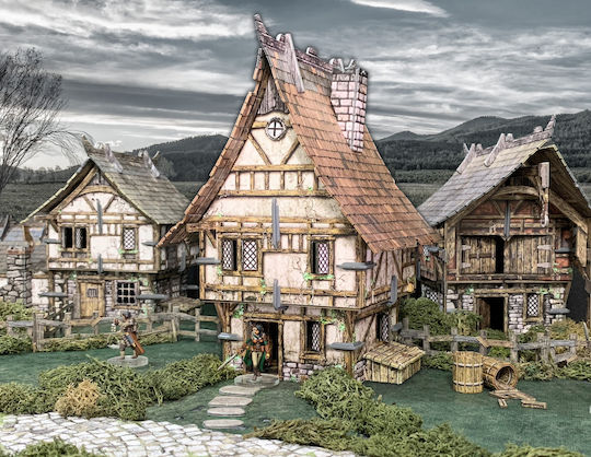 Battle Systems Материал на модела Town House