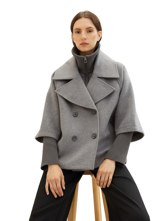 Damen Gray Cape Oversized