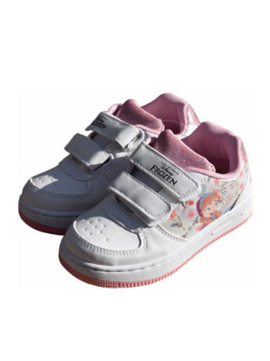 Kinder Sneakers mit Klettverschluss Weiß