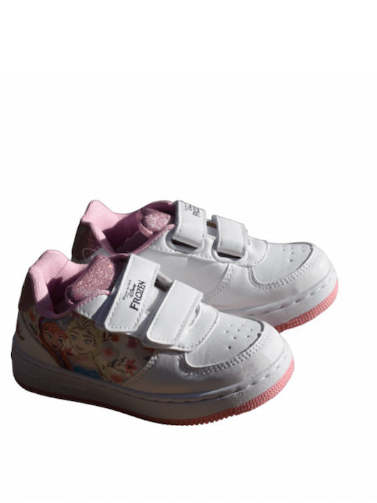 Kinder Sneakers mit Klettverschluss Weiß