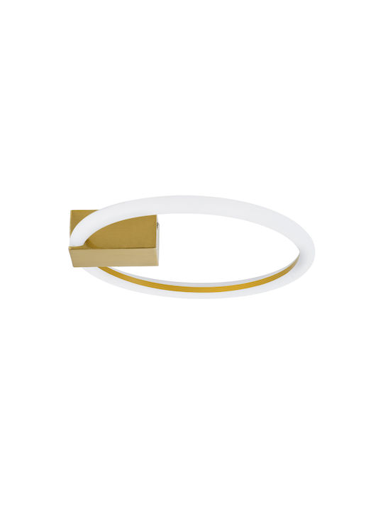 GloboStar Cinderella Mount Ceiling Light 28cm Gold With Integrated LED