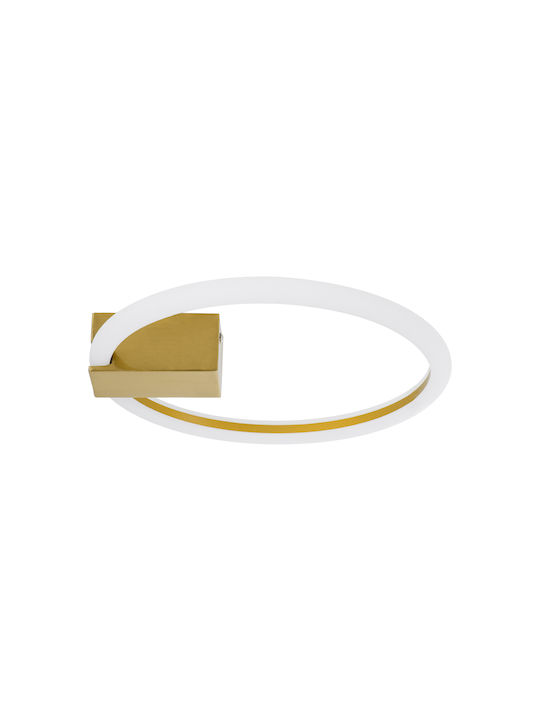 GloboStar Cinderella Mount Ceiling Light 28cm Gold With Integrated LED