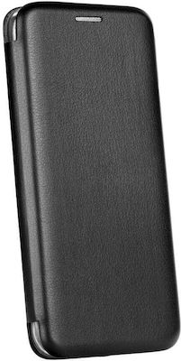 Smart Magnet Elegance Synthetic Leather / Plastic Book Durable Black (Poco X5 Pro)