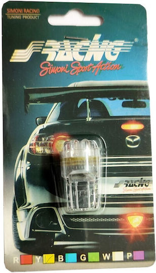 Simoni Racing Λάμπα W21W LED Πορτοκαλί 1τμχ