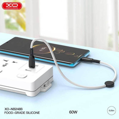 XO NB-Q248A USB-C zu Lightning Kabel 27W Schwarz 0.25m (16.005.0251)