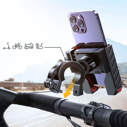 Joyroom Bicycle Mobile Phone Holder Black