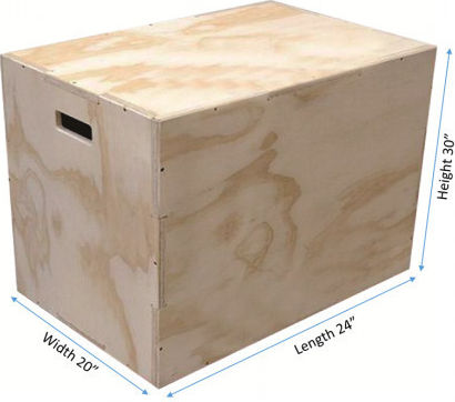 Optimum CXC-101 Wooden Plyometric Box
