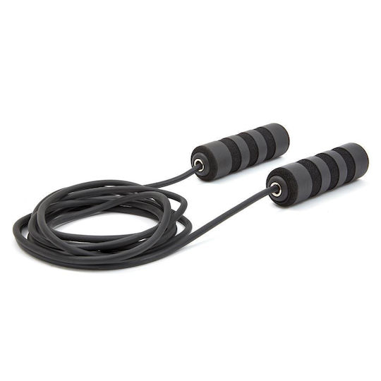 adidas Adjustable Jump Rope with Ball Bearings Black 3m
