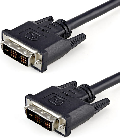 StarTech Cablu DVI-D - DVI-D 2m Negru (DVIDSMM2M)