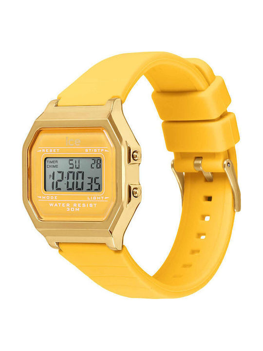 Ice Uhr Batterie mit Kautschukarmband Ice Uhr Batterie mit Kautschukarmband