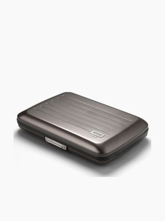 Portofel bărbătesc Carduri cu RFID Gri