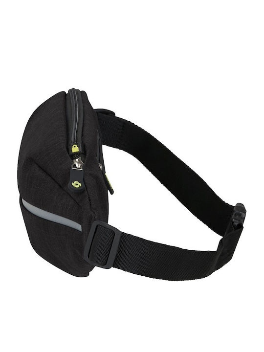 Securipak Τσαντάκι Μέσης Μαύρο