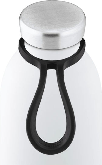24Bottles Bottle Tie Tuxedo Hook for Thermos Black