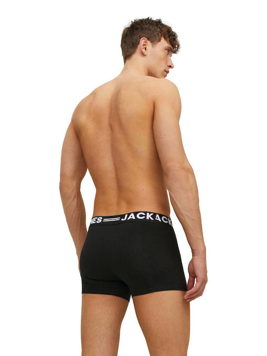 Ανδρικά Μποξεράκια Black/White Logo 3Pack