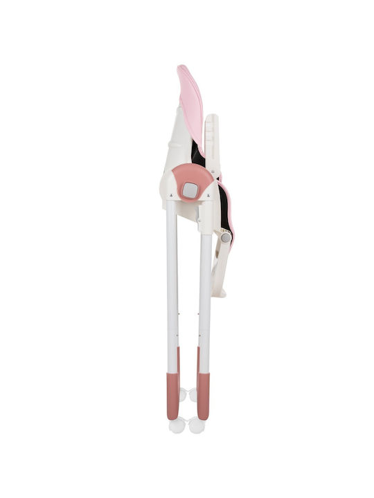 Kikka Boo Spicy Foldable Baby Highchair Spicy Pink